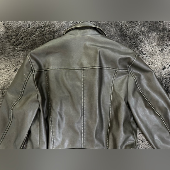 ZARA FAUX LEATHER BIKER JACKET / REF. 3918/021 - Picture 7 of 9